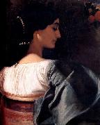 Frederick Leighton An Italian Lady USA oil painting artist